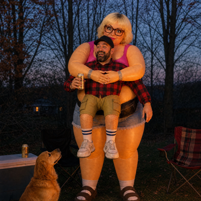 Wife Grab Inflatable Costume